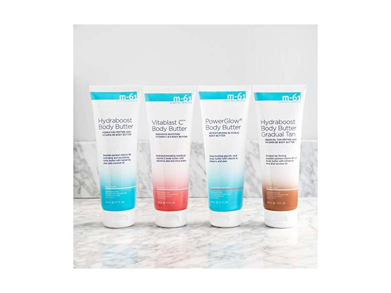 M-61 Hydraboost Body Butter Gradual Tan, Unscented, 7.8 fl oz/230 mL