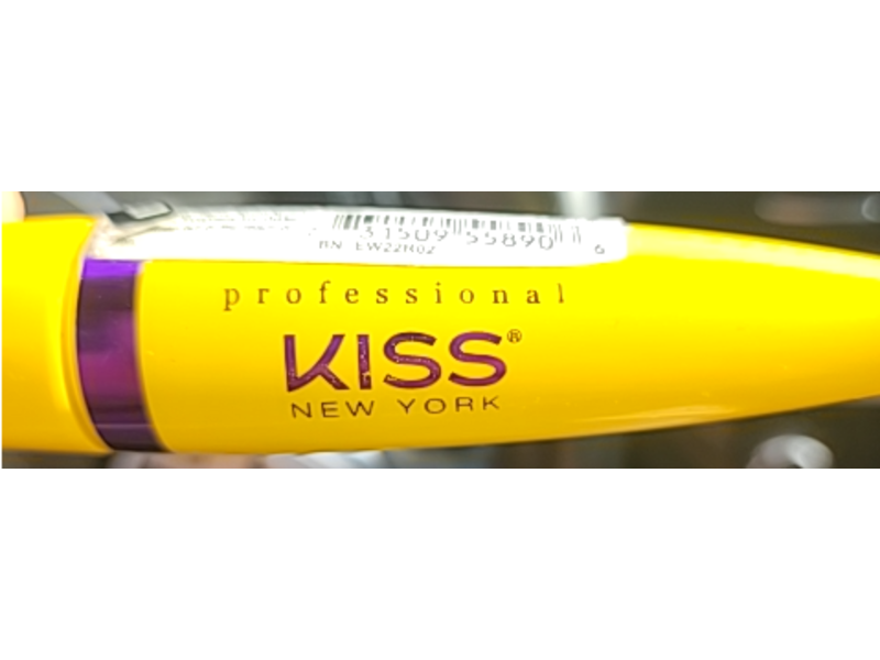Kiss New York Mascara, Very Black, 0.5 fl oz/15 mL