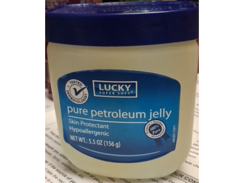 Lucky Super Soft Pure Petroleum Jelly, 5.5 oz/156 g