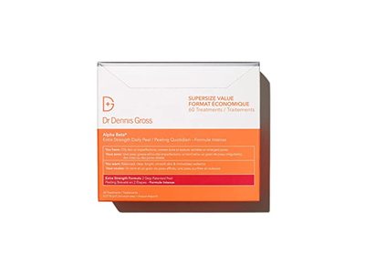 Dr. Dennis Gross Daily Peel, Extra Strength, 0.07 fl oz/2.2 mL, Count 60