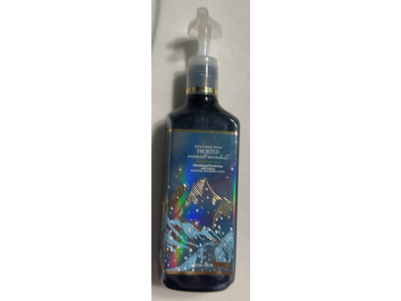 Bath & Body Works Cleansing Gel Hand Soap, Frosted Coconut Snowball, 8 fl oz/236 mL