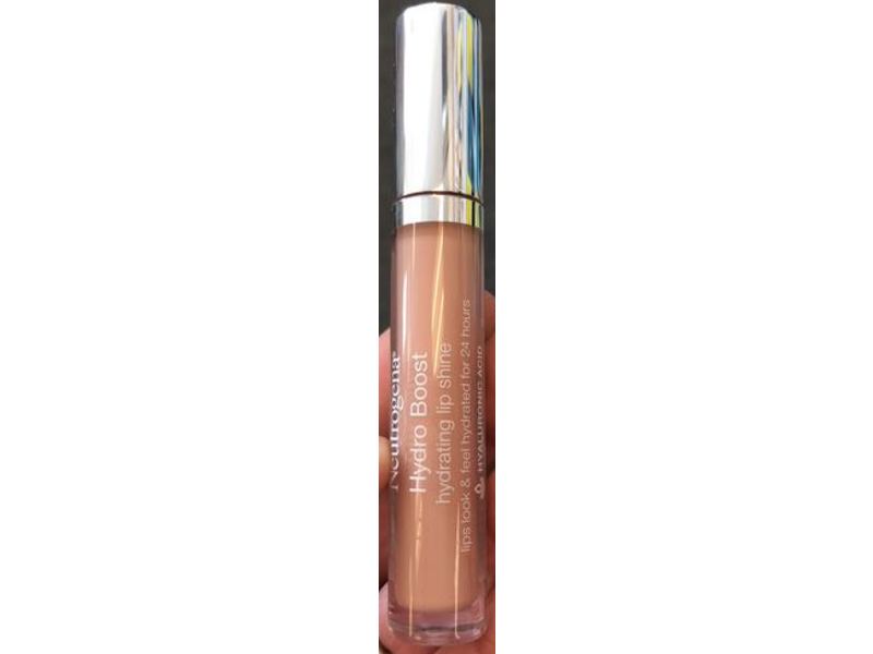 Neutrogena Hydro Boost Hydrating Lip Shine, True Nude 15, 0.10 oz