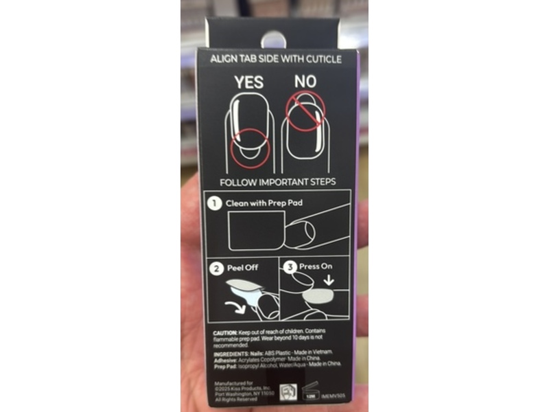 imPress The No Glue Mani Press on Nails, Pick Me First, Pink, 30 Count