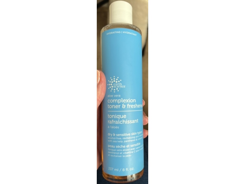 Earth Science Aloe Vera Complexion Toner & Freshener, 8 fl oz/237 mL