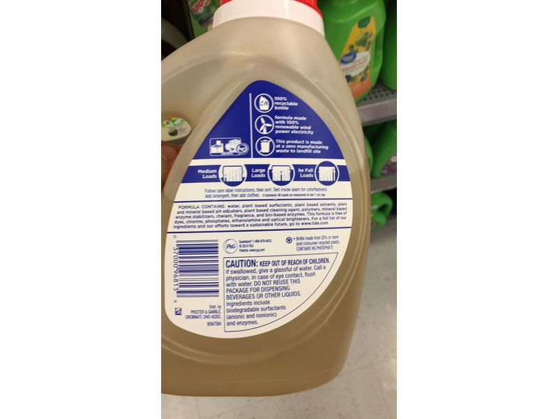 Tide PurClean Liquid Laundry Detergent for Regular and HE Washers, Honey Lavender Scent, 75 Ounce