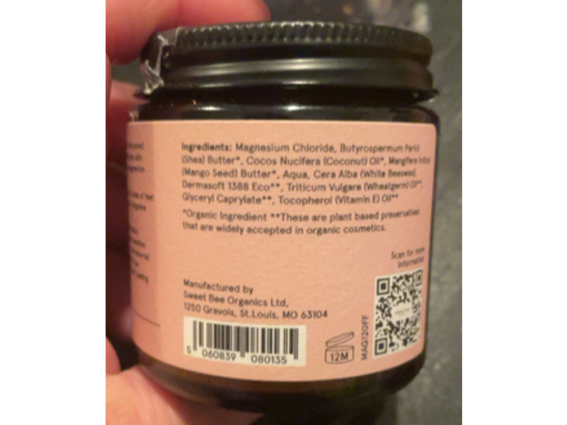 Sweet Bee Sweet Sleep Magnesium Butter,120 mL