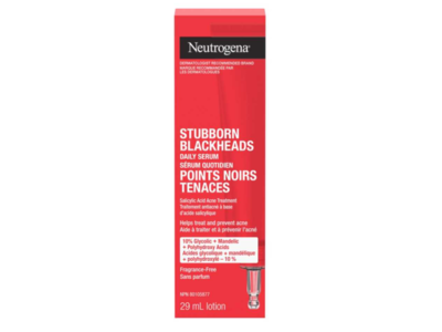 Neutrogena Stubborn Blackheads Daily Serum, 29 mL