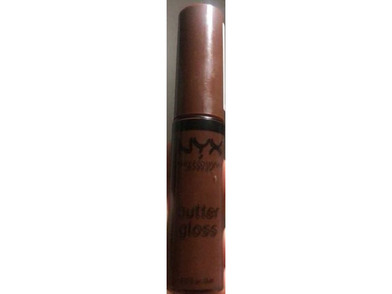 NYX Professional Makeup Butter Lip Gloss, Lava Cake, 0.23 fl oz/6 mL