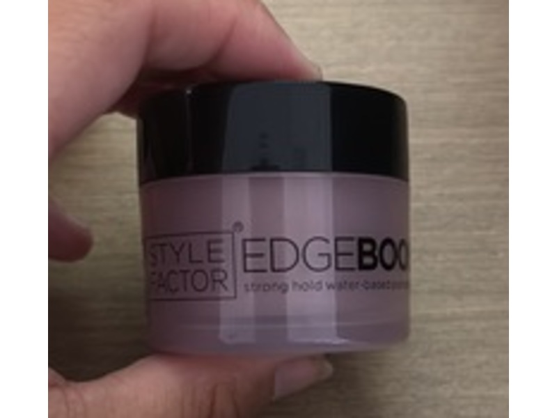 Style Factor Edgebooster Strong Hold Water-Based Pomade, Acacia, 0.85 oz/24 g