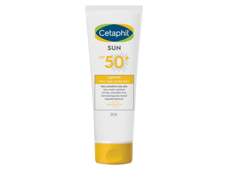 Cetaphil Sun Light Gel Very High Protection, SPF 50+, 50 mL