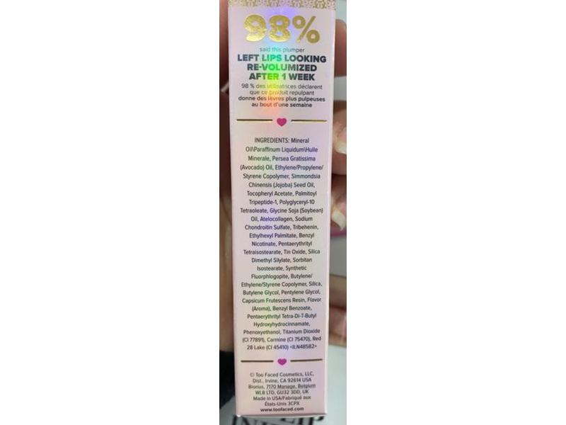 Too Faced Lip Injection Maximum Plump Lip Plumper, 0.14 oz/4 g