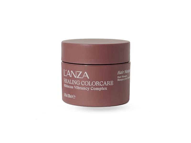 L'ANZA Healing Colorcare Hair Masque, Hibiscus Vibrancy Complex, 6.8 fl oz/200 mL