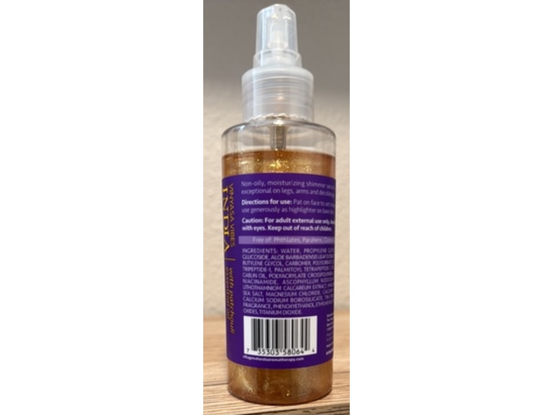 Village Naturals Body Luminizer Serum, Hyaluroanic Acid + Marine Algaes & Vitamin b3, 4 fl oz/118.3 mL