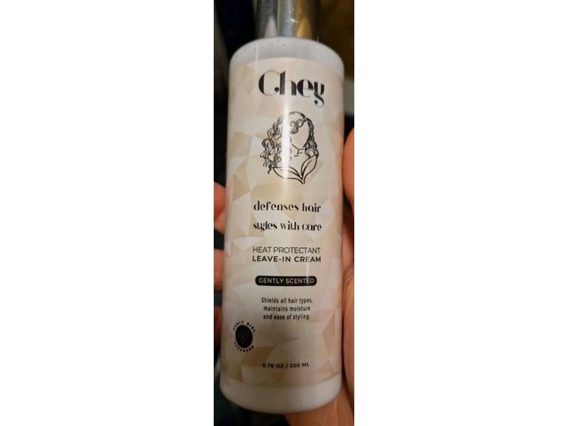 Chey Defenses Hair Leave-In-Cream, Gently Scented, 6.76 fl oz/200 mL