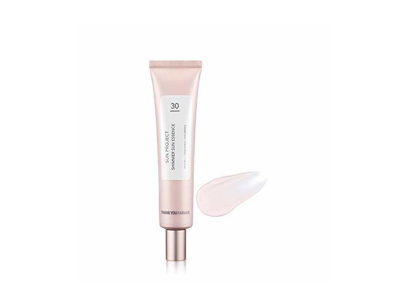 Thank You Farmer Sun Project Shimmer Sun Essence, SPF 30 PA++, 1.40 fl oz/40 mL