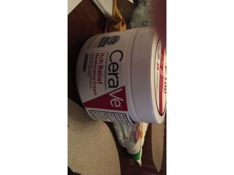 CeraVe Itch Relief Moisturizing Cream, 12 oz