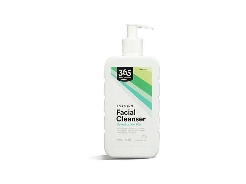 365 Whole Foods Market Facial Foaming Cleanser, 12 fl oz/355 mL