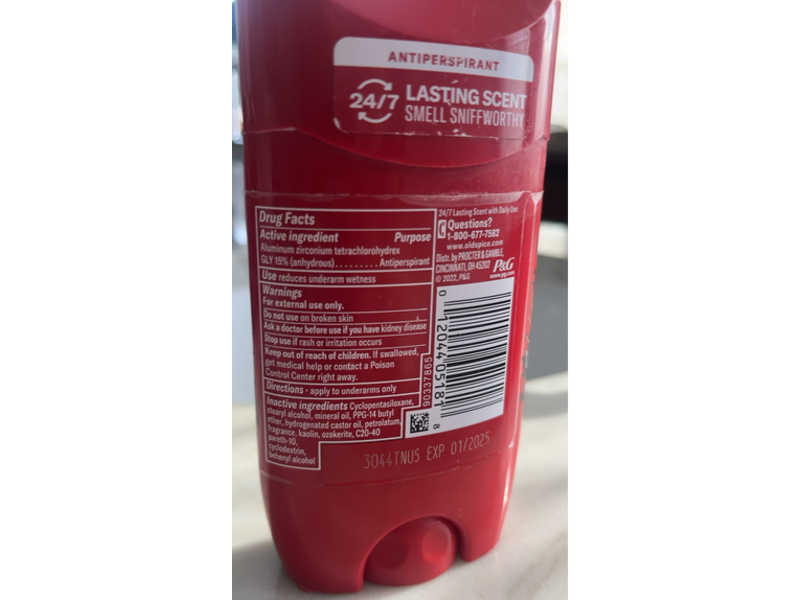 Old Spice Antiperspirant/Deodorant, Sharkhammer, 2.6 oz/73 g