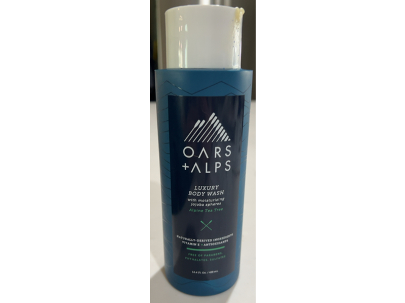 Oars + Alps Luxury Body Wash, Alpine Tea Tree, 14.4 fl oz/428 mL