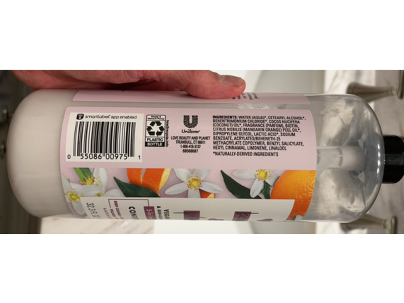 Love Beauty & Planet 5-In-1 Conditioner, Vegan Biotin & Sun Kissed Mandarin, 32.3 fl oz/955 mL