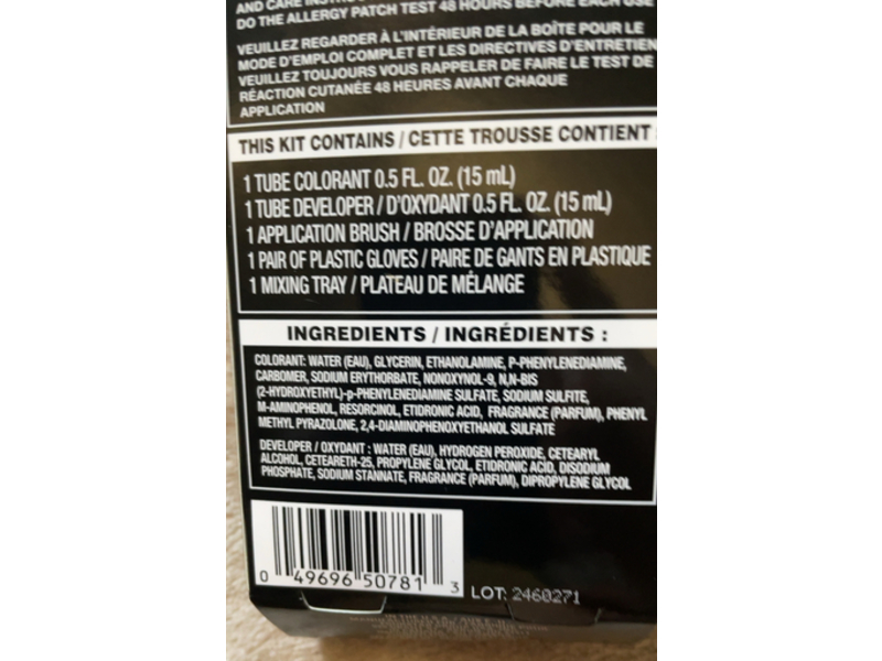 Generic Color For Him, Black/Noir, 0.5 fl oz/15 mL