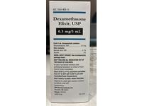Dexamethasone Elixir USP, 0.5 mg/5 mL, 8 fl oz (237 mL), Ani Pharmaceuticals (RX) - thumbnail 3