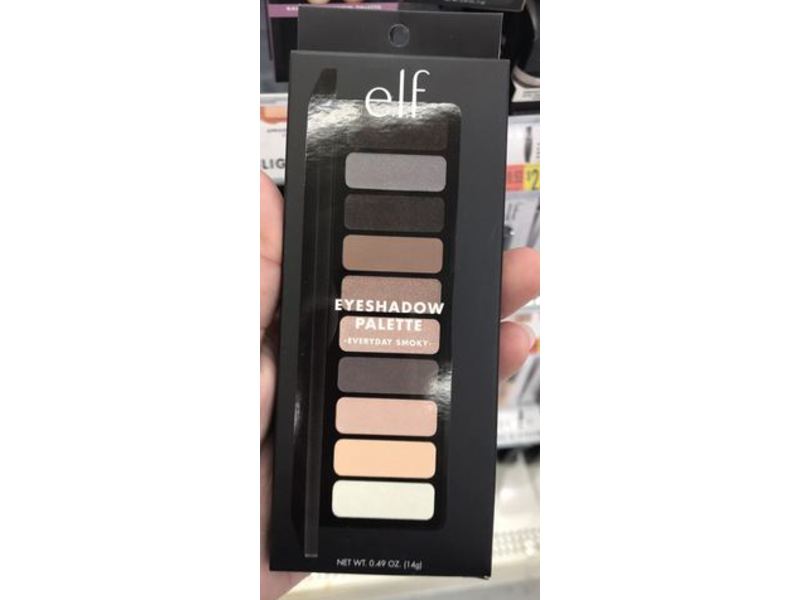 e.l.f. Cosmetics Everyday Smoky Eyeshadow Palette, 0.49 oz
