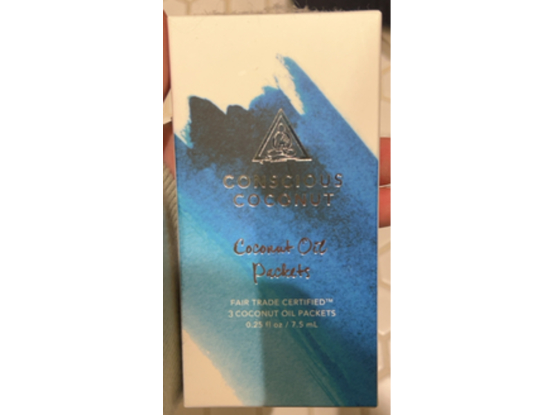 Conscious Coconut Oil, 0.25 fl oz/7.5 mL, Pack Of 3