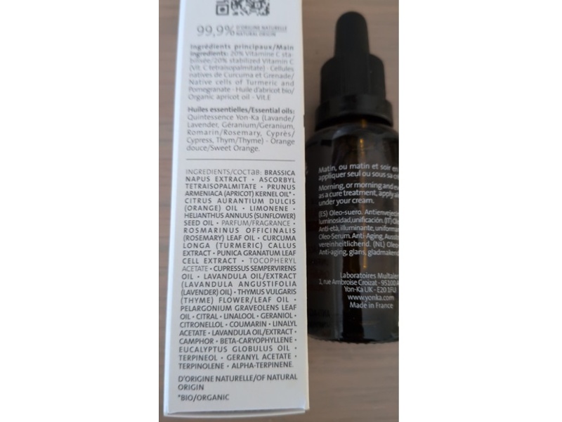 Yon-Ka Paris Intensive Vitamin C Serum, 1.01 fl oz/30 mL