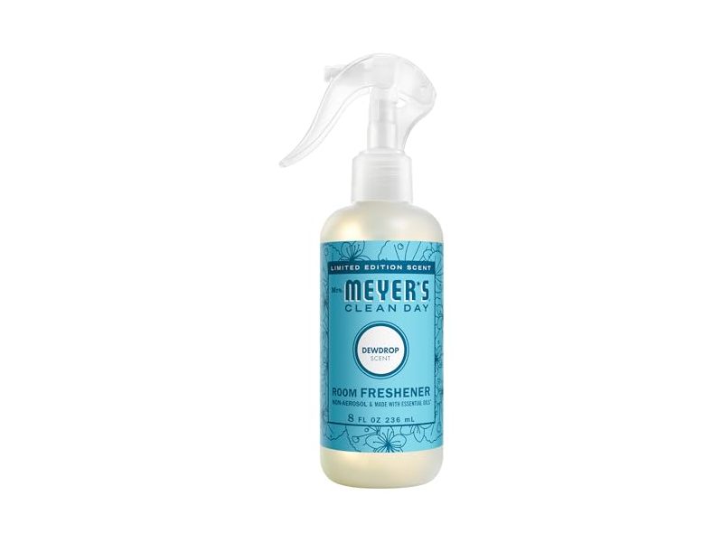 Mrs. Meyer's Clean Day Room Freshener, Dewdrop Scent, 8 fl oz/236 mL
