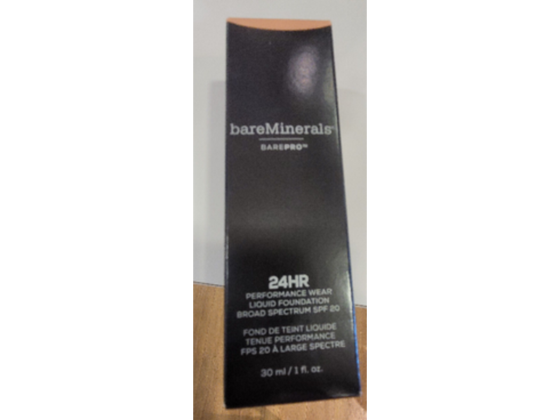 Bare Minerals Barepro 24Hr Performance Wear Liquid Foundation, SPF 20, Sandalwood 15, 1 fl oz/30 mL