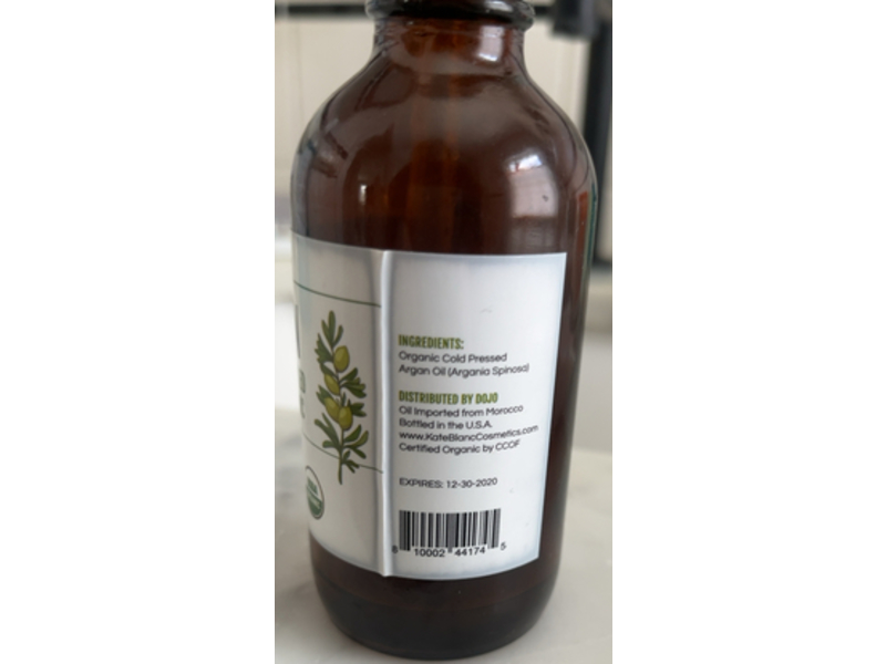 Kate Blanc Face & Body Argan Oil, 4 fl oz/120 mL