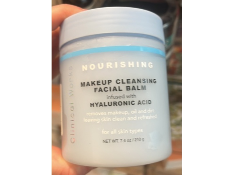 Clinical Works Nourishing Makeup Cleansing Facial Balm, 7.4 oz/210 g