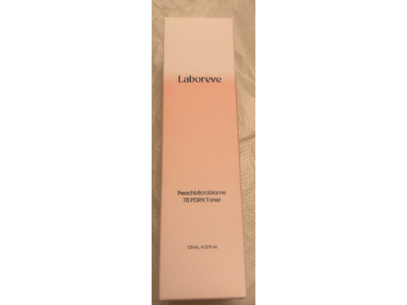 Laboreve PeachMicrobiome 78 PDRN Toner, 4.22 fl oz/125 mL