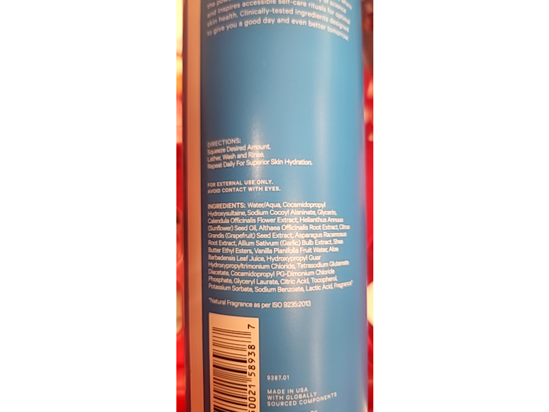 The Honey Pot Company Hydrating Body Cleanser, Coconut Shea, 15 fl oz/443 mL