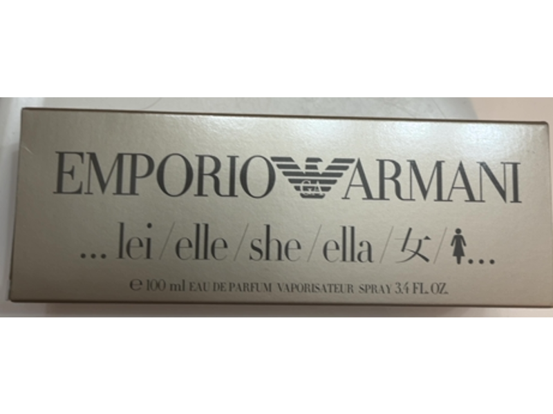 Emporio Armani She Eau De Parfum Vaporisateur Spray, 3.4 fl oz/100 mL