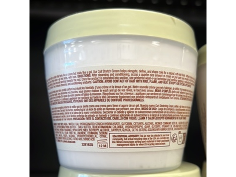 Mizani True Textures Curls + Coils & Waves Cream, 8 fl oz/250 mL