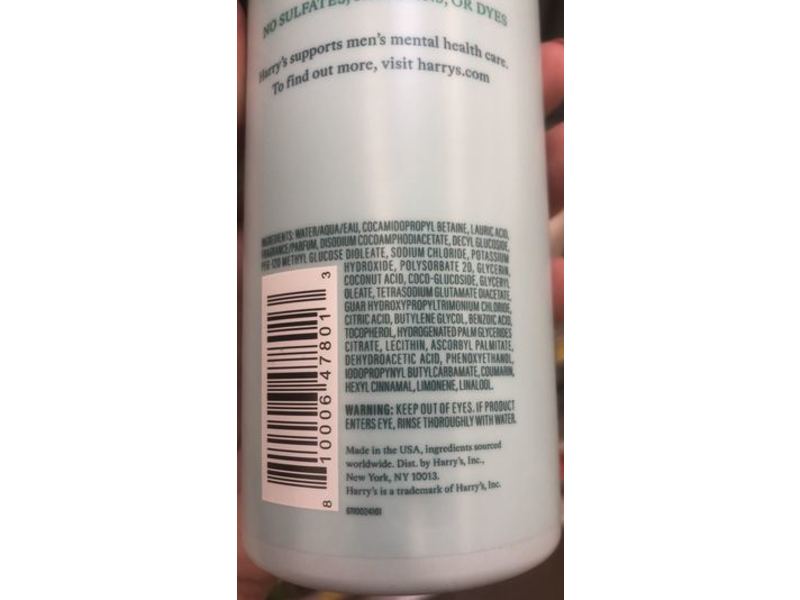 Harry's Wildlands Body Wash for Men, 16 fl oz/473 mL