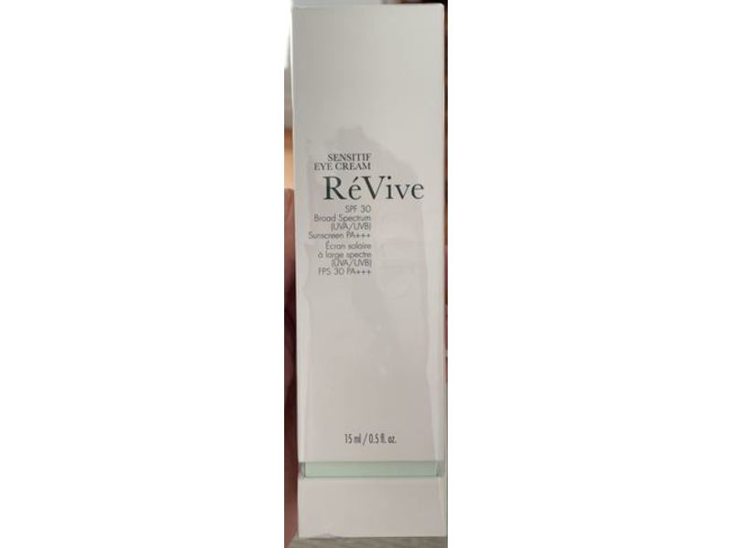 Revive Sensitif Eye Cream, SPF 30, 0.5 fl oz/15 mL