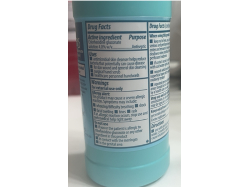 Hibiclens Antiseptic / Antimicrobial Skin Cleanser, 4 fl oz/118 mL