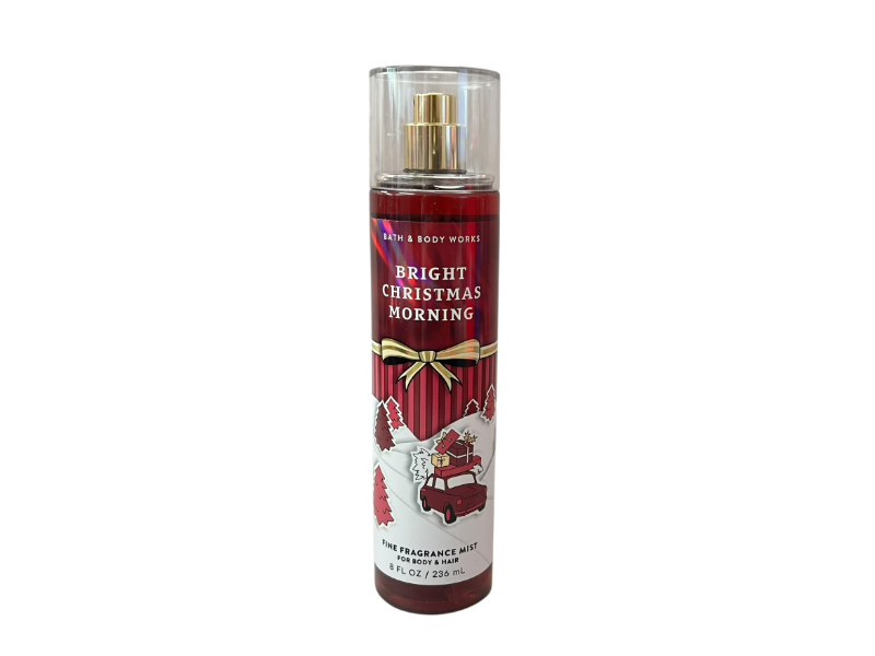 Bath & Body Works Fine Fragrance Mist , Bright Christmas Morning, 8 fl oz/236 mL