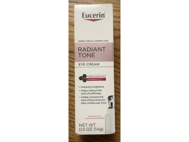 Eucerin Radiant Tone Eye Cream, 0.5 oz/14 g