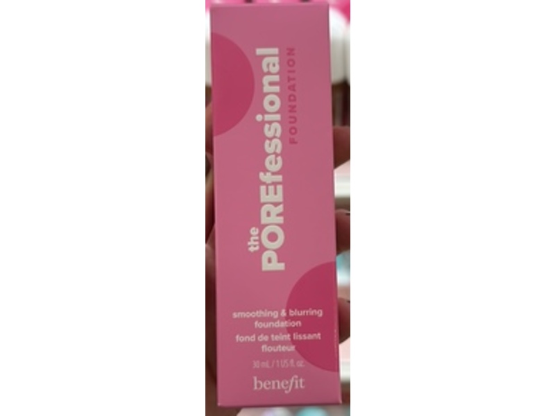 Benefit The POREfessional Smoothing & Blurring Foundation, 7N Savvy, 1 fl oz/30 mL
