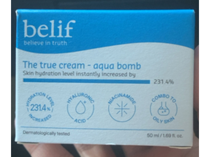 belif The True Cream Aqua Bomb, 1.69 fl oz/50 mL