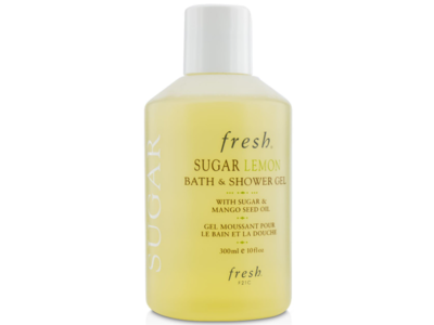 Fresh Sugar Lemon Bath & Shower Gel, Sugar & Mango Seed Oil, 10 fl oz/300 mL