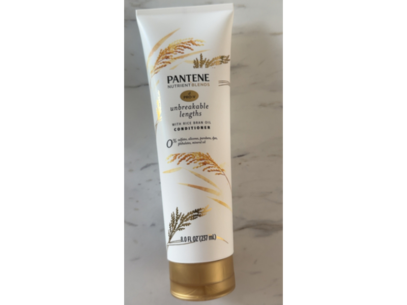 Pantene Nutrient Blends Pro-V Conditioner, Rice Bran Oil, 8.0 fl oz/237 mL