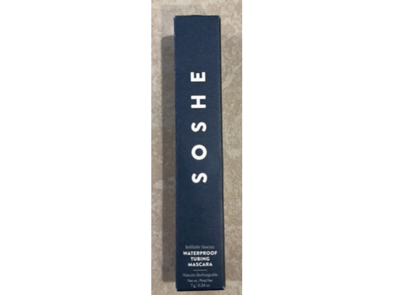Soshe Waterproof Tubing Mascara, 0.24 oz/7 g