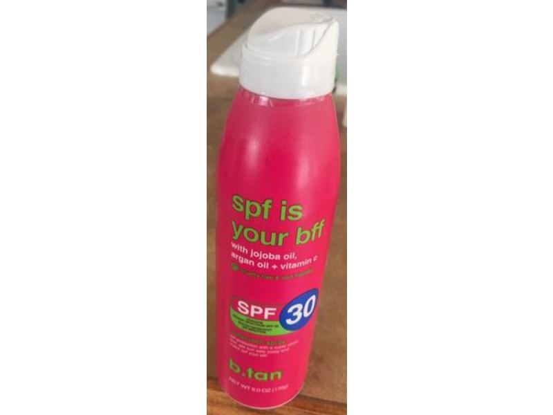 b.tan Spf Is Your Bff Sunscreen Spray, SPF 30, 6 oz/170 g