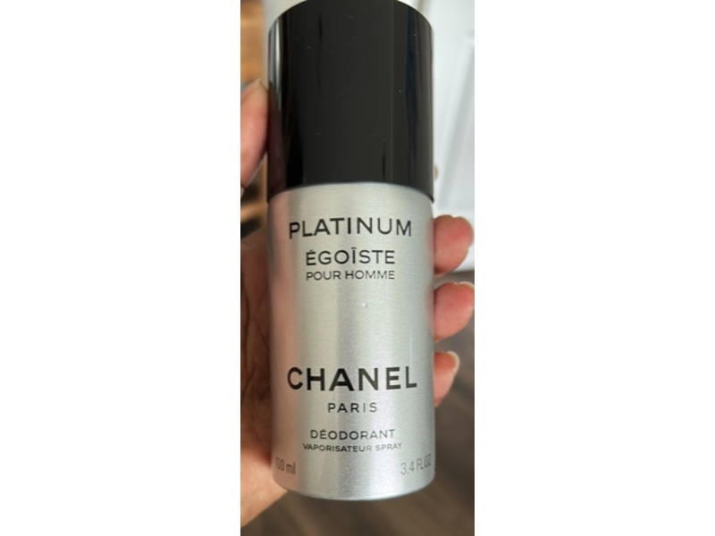 Chanel Platinum Egoïste Deodorant Spray, 3.4 fl oz/100 mL