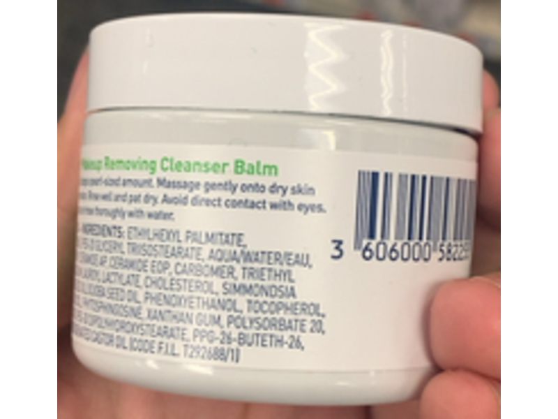 CeraVe Makeup Removing Cleanser Balm, 3 Essential Ceramides, 1.3 oz/36 g